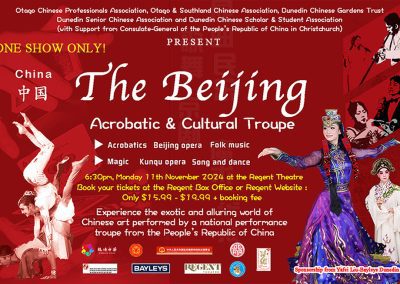 The Beijing Acrobatic & Cultural Troupe – November 2024